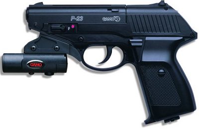 Gamo P-23 BB & Pellet Pistol, Laser Kit