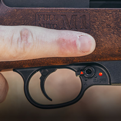 Crosman M1 full and semi auto modes