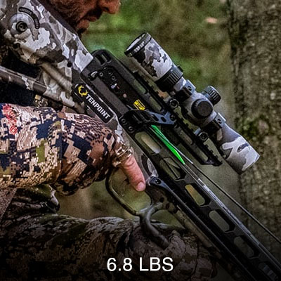 TenPoint Turbo X is 6 8lbs