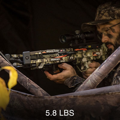 wicked ridge invader m1 lightweight crossbow 5 8 lbs