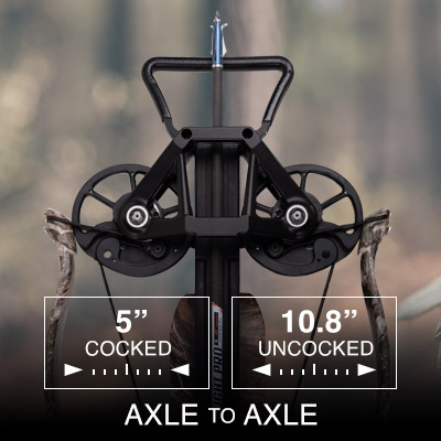 excalibur hybrid x 5 quot cocked width