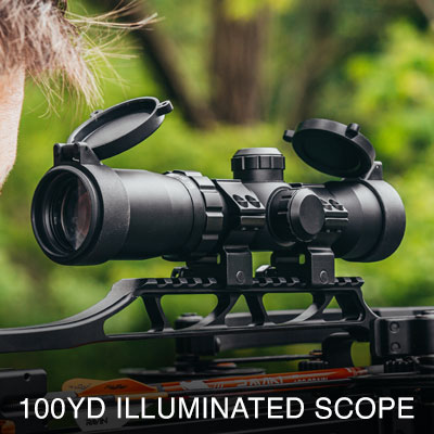 ravin r26x 100 yard illuminated reticle