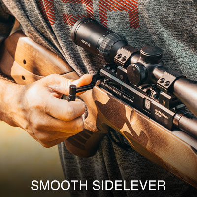 JTS Airacuda max has a smooth sidelever