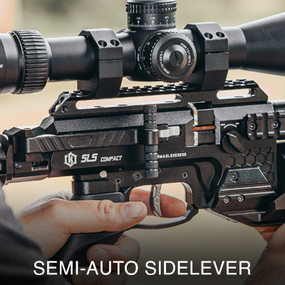 Karma SLS is semi auto with a sidelever
