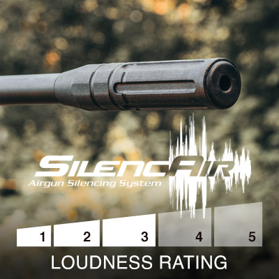 Umarex komplete has a lower loudness rating