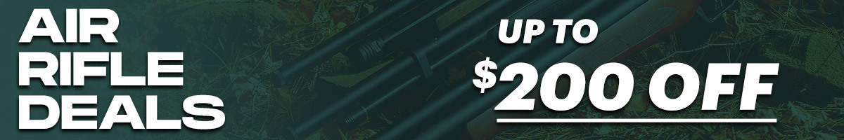 Air Rifle Sale Save Up To $200