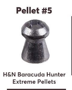 H&N Baracuda Hunter Extreme Pellets, .22 Cal, 18.52 Grains, Hollowpoint, 200ct