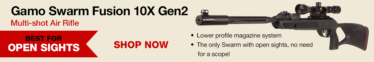 Gamo Swarm Fusion 10X Gen2 Multi-shot Air Rifle