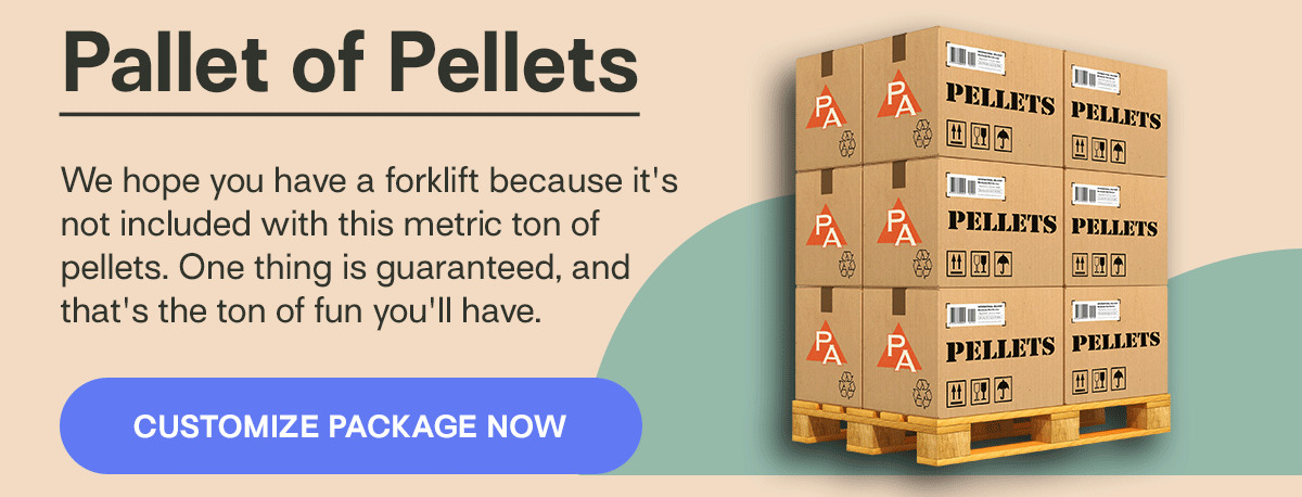Pallet of Pellets