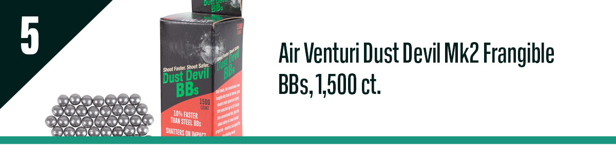 Air Venturi Dust Devil Mk2 Frangible BBs, 1,500 ct.