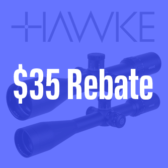 $35 Rebate on Hawke Scopes