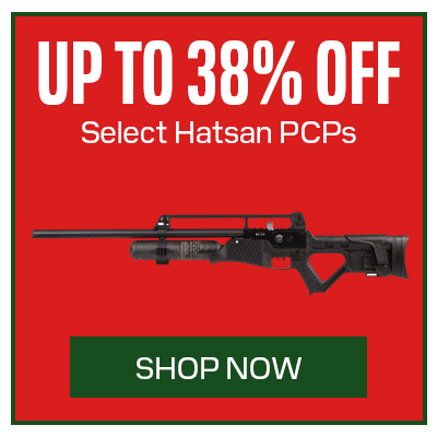 Up to 38% Off select Hatsan PCPs