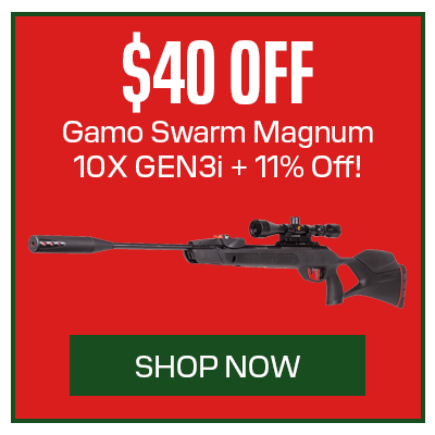$40 Off  Gamo Swarm Magnum 10X GEN3i + 11% Off!