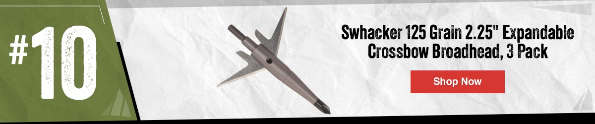 Swhacker 125 Grain 2.25in Expandable Crossbow Broadhead