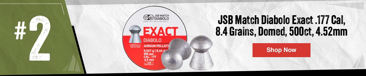 JSB Match Diabolo Exact .177 Cal, 8.4 Grains, Domed