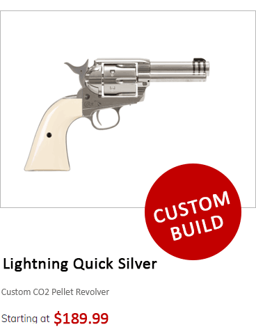 Lightning Quick Silver Custom CO2 Pellet Revolver