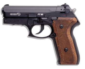 Gamo PT-80 with wood grips