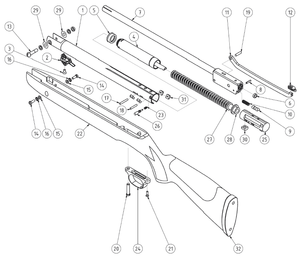 Air Rifle Parts Diagram My Xxx Hot Girl