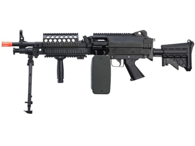 A&K MK46 M249 Saw Light Machine Airsoft Rifle