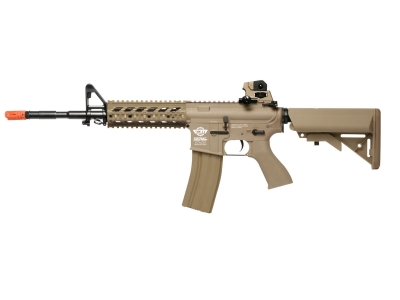 G&G Combat Machine CM16 Raider-L Tan AEG Airsoft Rifle