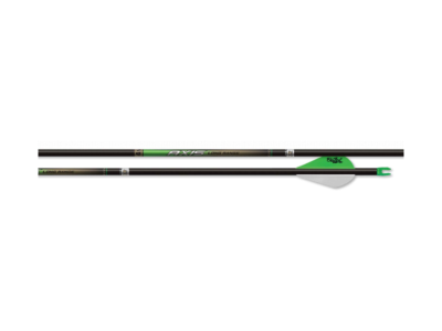 Easton 4MM Long Range Shafts, Black, 12 Count