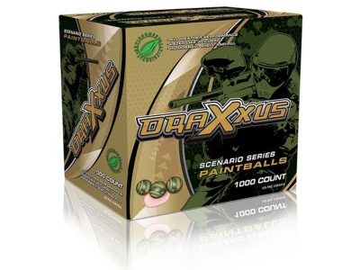 Draxxus Scenario 1000ct Camo Shell Pink Fill, .68, 1000 count