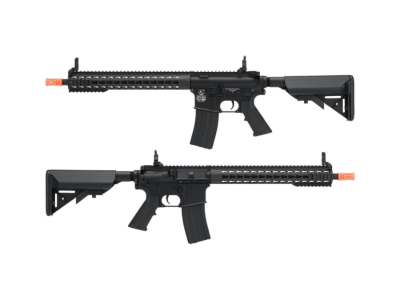 Colt M4A1 Long Keymod Full Metal AEG Rifle, Black