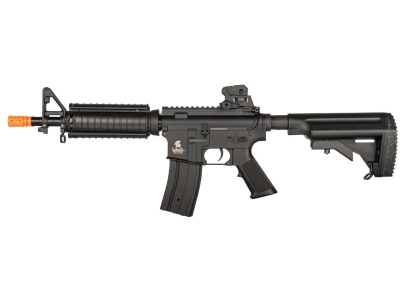 Lancer Tactical M4 CQB AEG Airsoft Rifle, Black