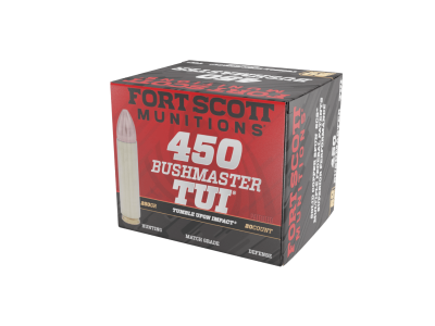 Fort Scott 450 Bushmaster SCS TUI - Ammo, 20 Count, .450 Bushmaster