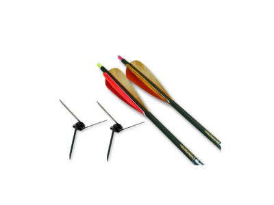 Magnus Bullhead D.O.C. Bow Kit  w/ 2 Victory Arrows & DVD Package, Black, 2 count