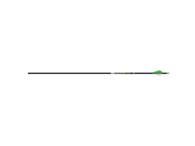 Easton ST Axis N-Fused Carbon Arrow 340 w/ Blazer Vanes 1 Dozen, 12 Count