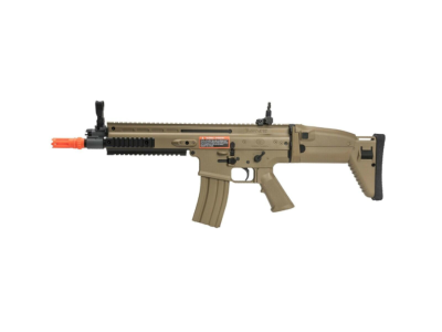 FN SCAR-L AEG Airsoft Rifle, Tan
