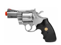 UHC 939 2.5 inch barrel revolver, Silver/Black Airsoft gun