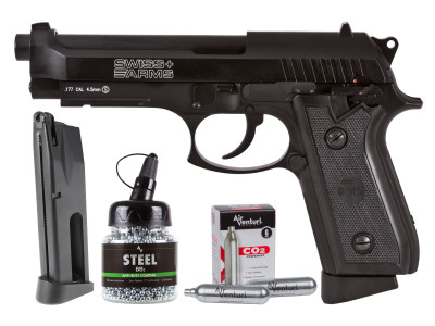 Swiss Arms P92 Full Metal CO2 Blowback Pistol Kit