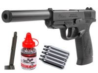 ASG Bersa BP9CC CO2 Blowback BB Pistol Kit, Black Air gun
