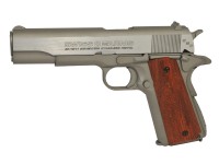 Swiss Arms SA 1911 SSP CO2 BB Pistol, Brown Grips Air gun