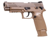 SIG Sauer Sig Sauer M17 P320 ASP, CO2 Pellet Pistol, Tan Air gun