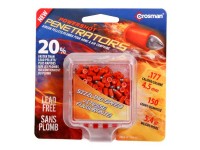 Crosman PowerShot Fast Flight Penetrator Pellets, .177 Cal, 5.4 Grains, Pointed, Lead-Free, 150ct