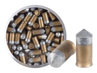 Crosman PowerShot Gold Flight Penetrator Pellets, .177 Cal, 8.5 Grains, Pointed, Lead-Free, 125ct