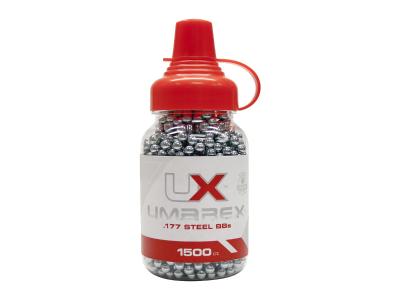 Umarex Precision Steel BBs 5.1 grains, Speedloader, 1,500ct, 0.177"