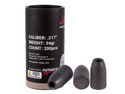 Patriot Javelin Slug Gen 2, .217 Cal., 34 Grains, Hollowpoint, 200ct