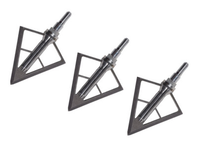 Swhacker Razor 4 Blade 100 Grain, 59 Degree Pitch, Broadhead, 3 Pack