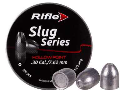 Rifle Slug Series, .30cal, 60.80gr, Hollowpoint, 100ct