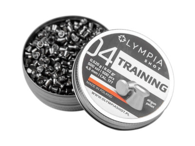 Olympia Shot Training Pellets, .177cal, 8.02gr, Wadcutter, 500ct