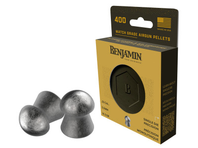 Benjamin Single Die Pellets .22 Cal, 14.3 Grain, Domed, 400ct