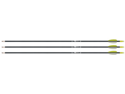 Gold Tip Fiberglass Youth 29.5" Arrows, Black, 3 Pack