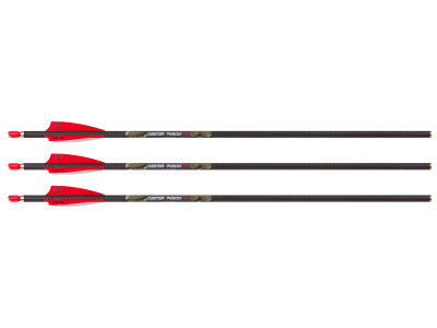 TenPoint Lighted CenterPunch HPX Carbon Arrows, 3 Pack