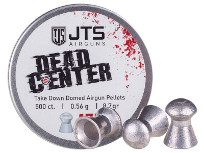 JTS Dead Center Precision .177 cal, 8.7 Grains, Domed, 500ct
