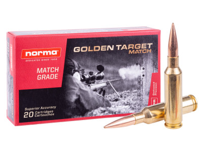 Norma 6.5 Creedmoor Golden Target, 130gr, 20ct