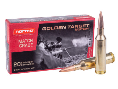 Norma 6mm Creedmoor Golden Target, 107gr, 20ct